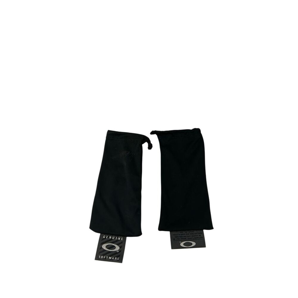 2 Oakley glasses sleeves black‎ knit 7"x2"